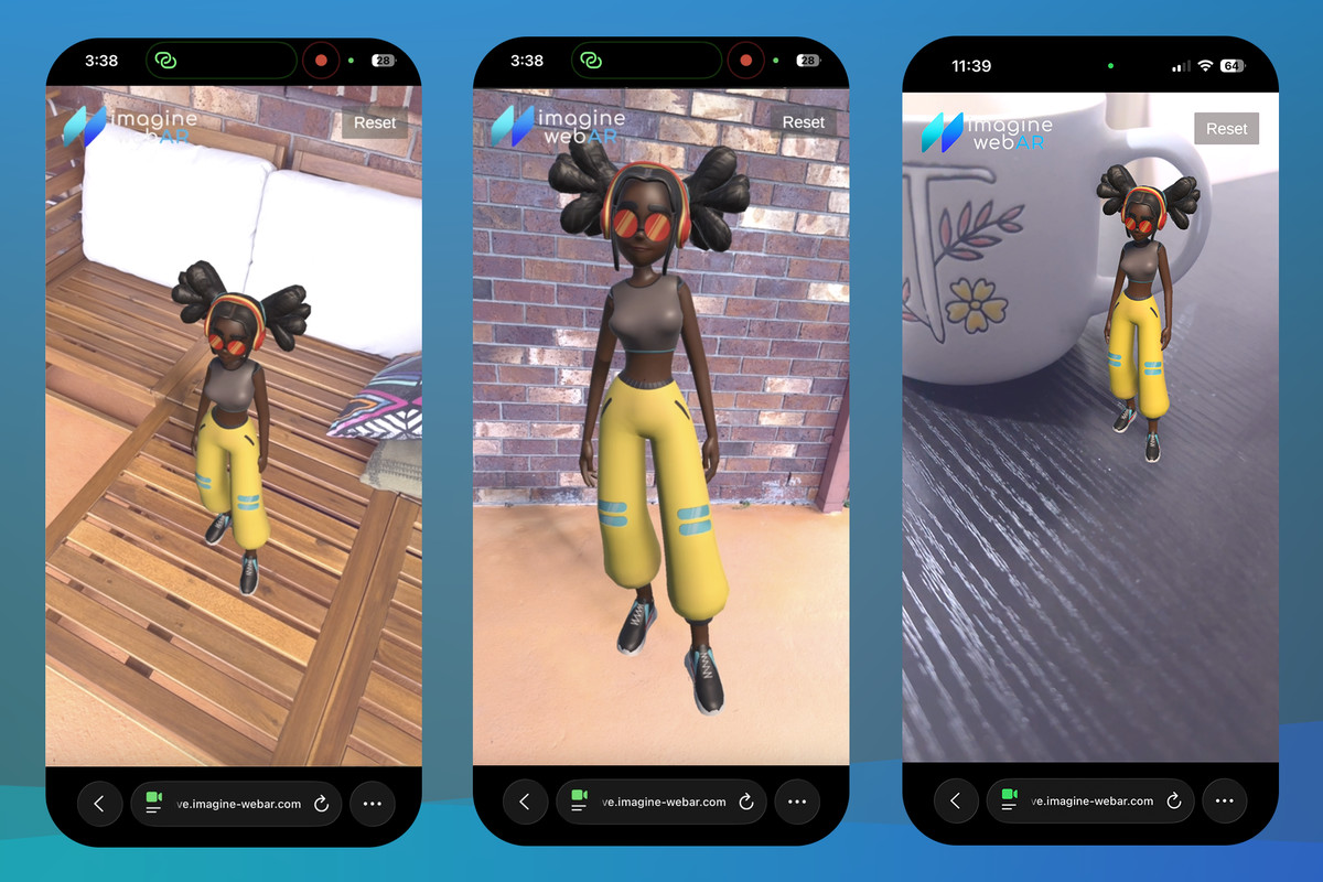 Imagine WebAR - WorldTrackerV8