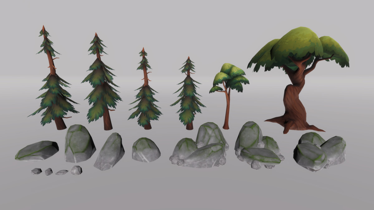 Stylized Cozy Campfire - Asset Pack