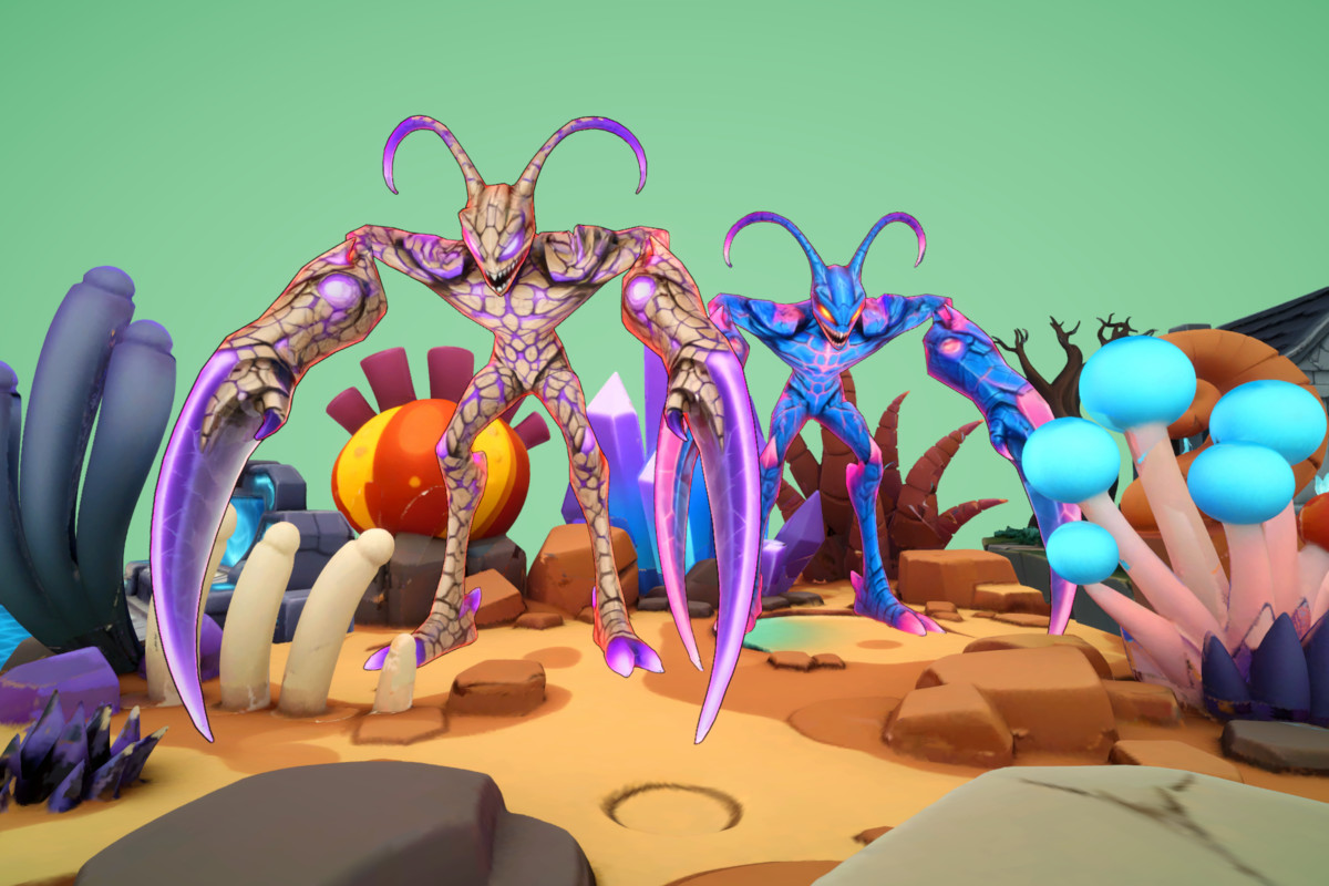 Plaguefiend - Stylized Fantasy Monster (Rig + Animations) – PixeliusVita