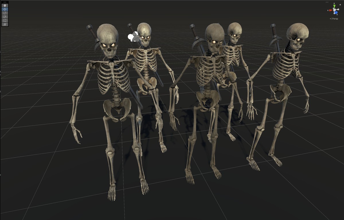 Skeleton Game Ready