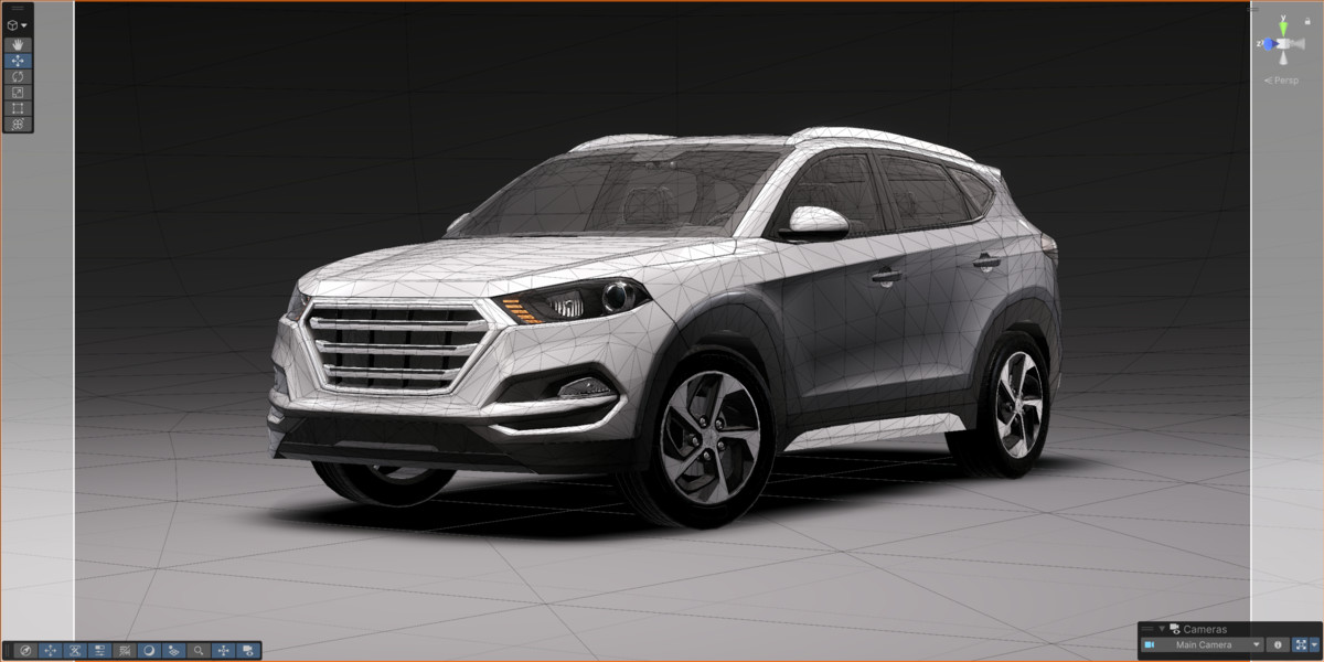 Realistic Car - SUV Compact Mid-2010s