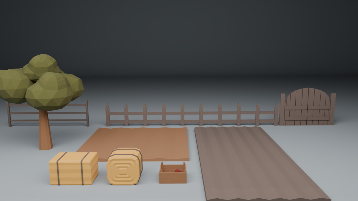 Low-Poly Farm Pack