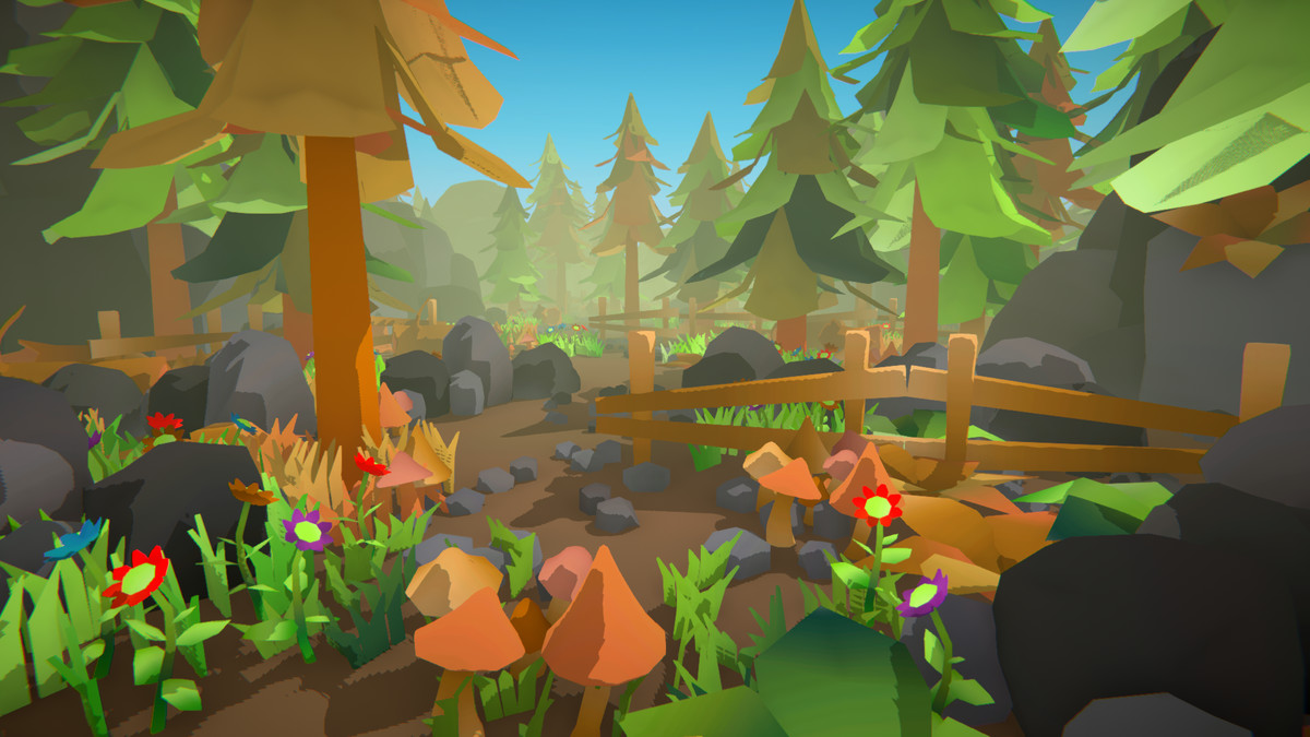 Polygonal Woodlands Nature Asset Package
