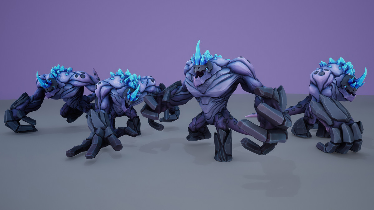 Stylized Fantasy Cave Crasher