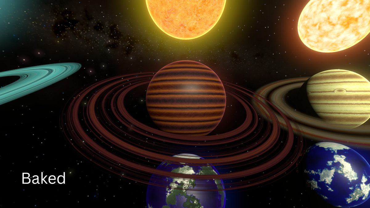 Procedural Planet Generation - Lite: Baked Planets and Simple Procedural Shaders