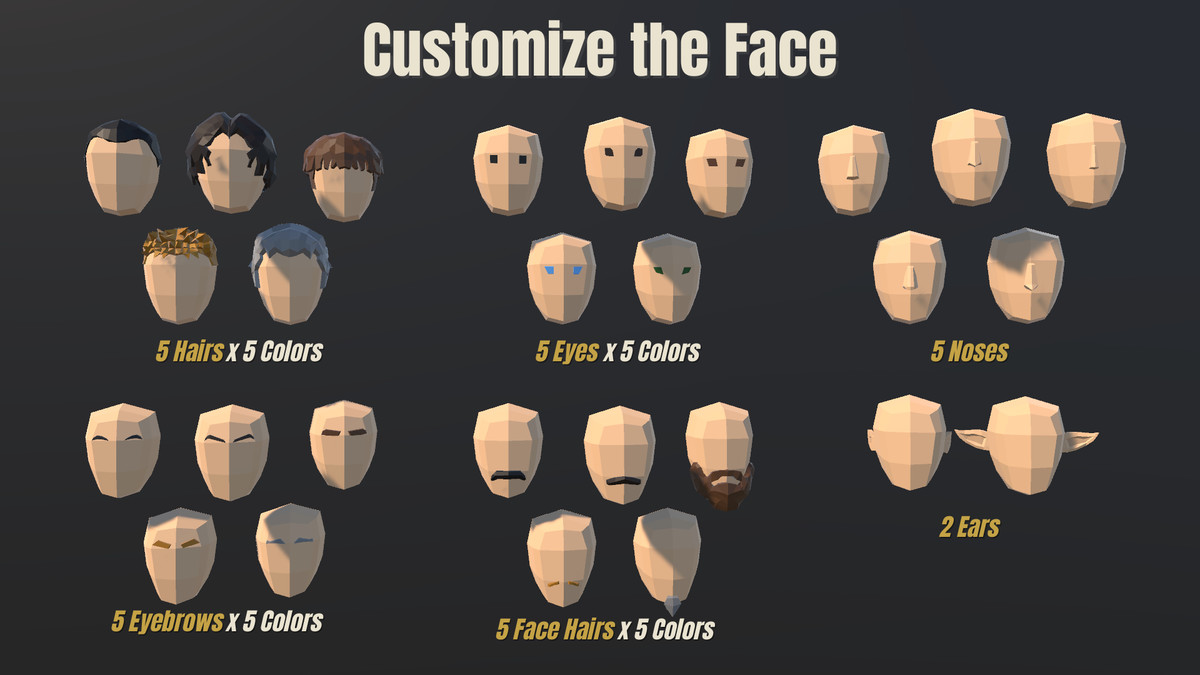 GanzSe Modular Character Pack Vol.1