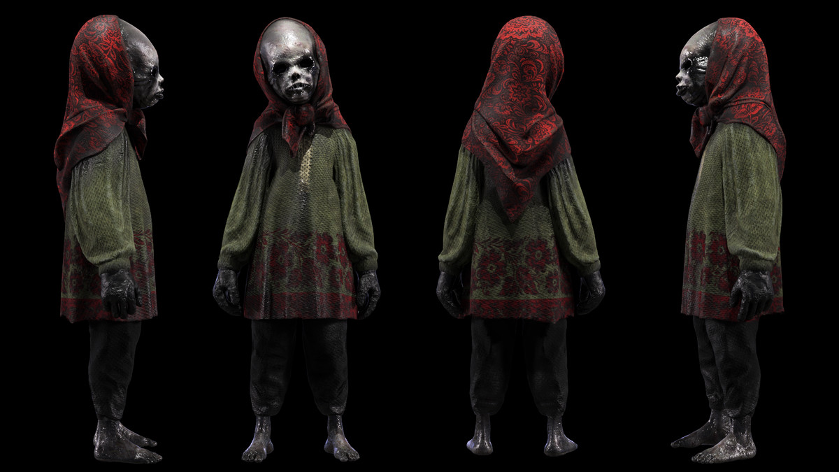 Creepy Little Red Riding Hood