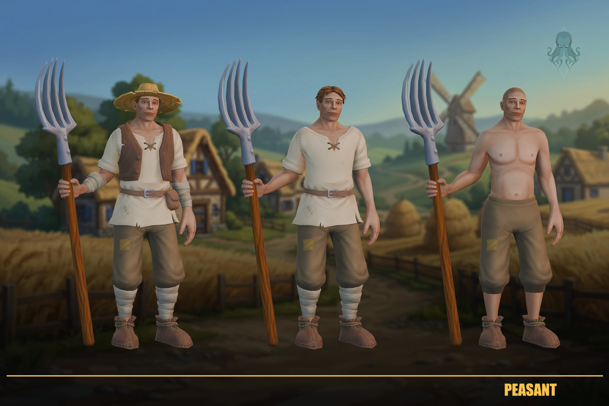 Stylized Modular Peasant