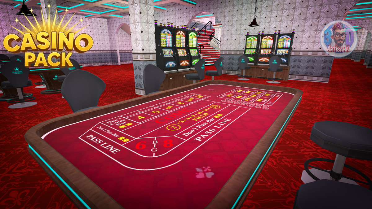 3D Artisanal’s Casino Environment Pack