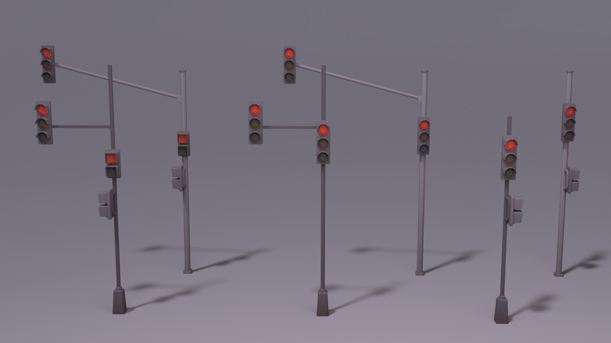 Modern City Props Pack (Stylized) – BoznaWhat