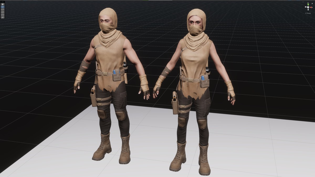 Desert Survivor Character Pack