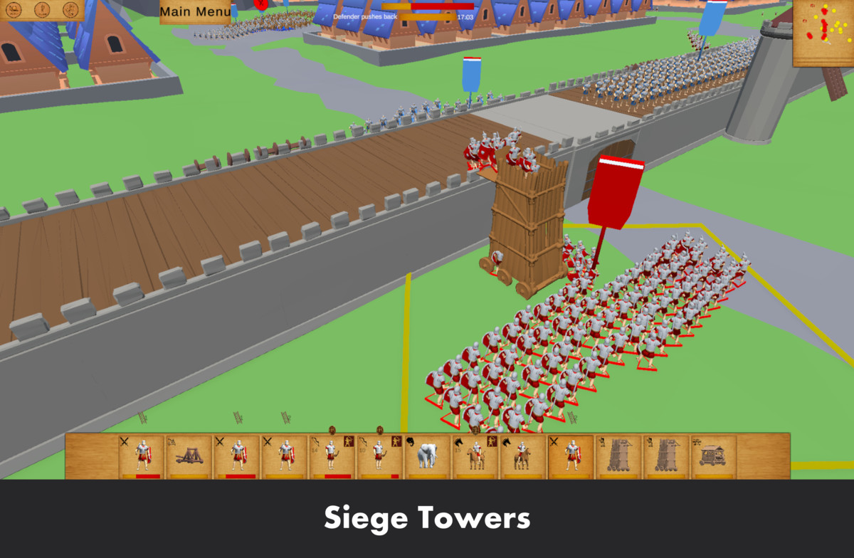 Large Scale Combat System - RTS Sieges