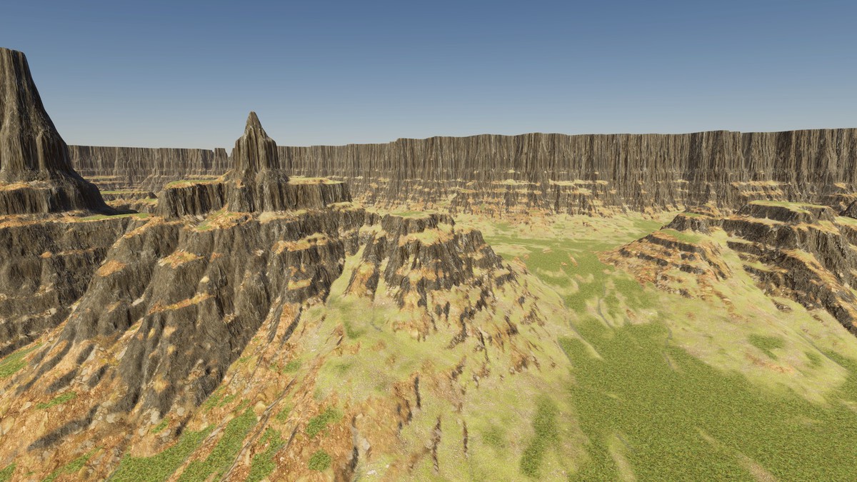 Procedural Canyon Terrains 8K