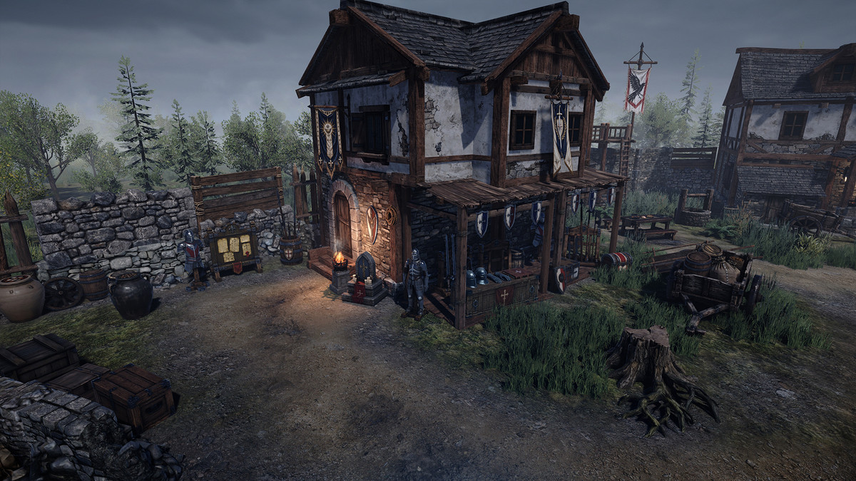 Dark Fantasy Bandit Camp & Wilderness