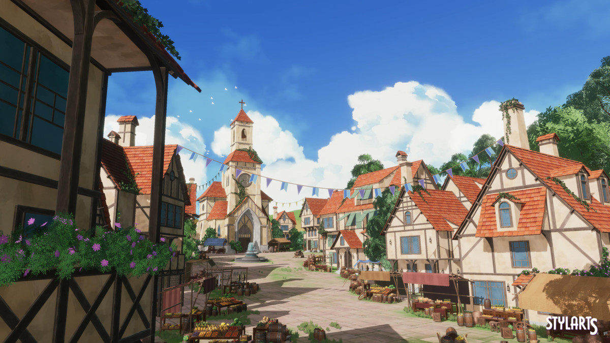 Stylized Medieval Market Fatpack