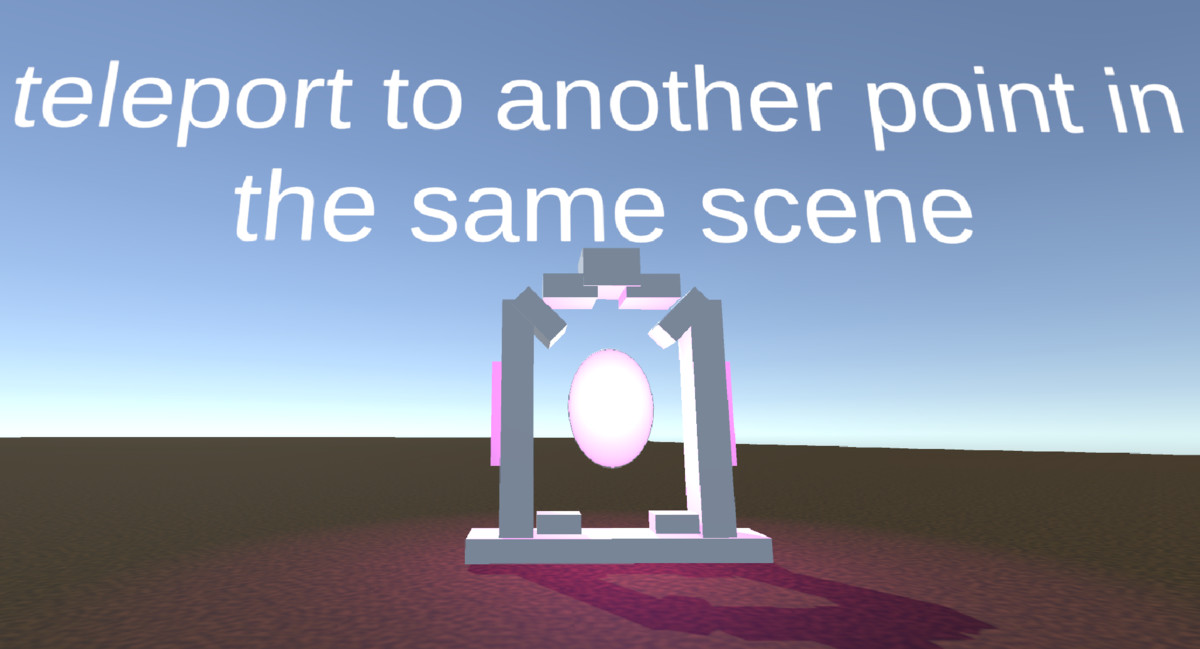 Teleport Portal System