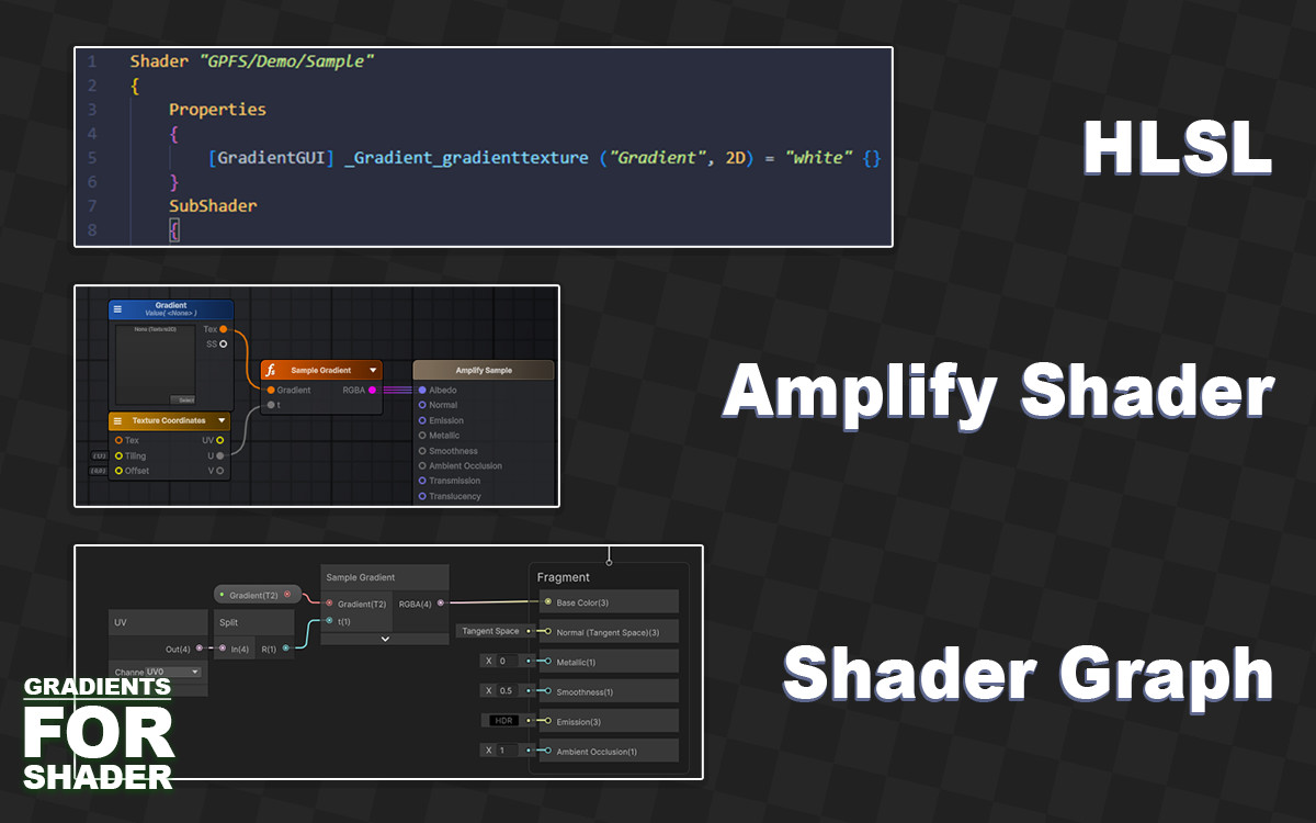 Gradient Property for Shader