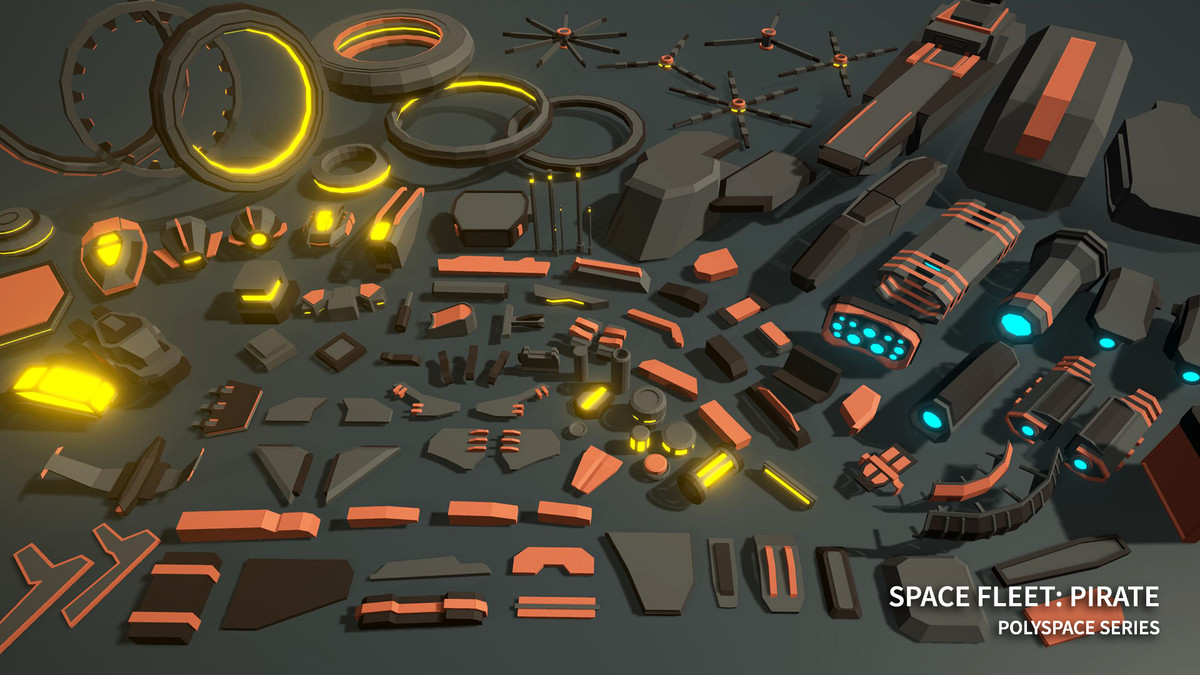 Polyspace - Space Ships Bundle