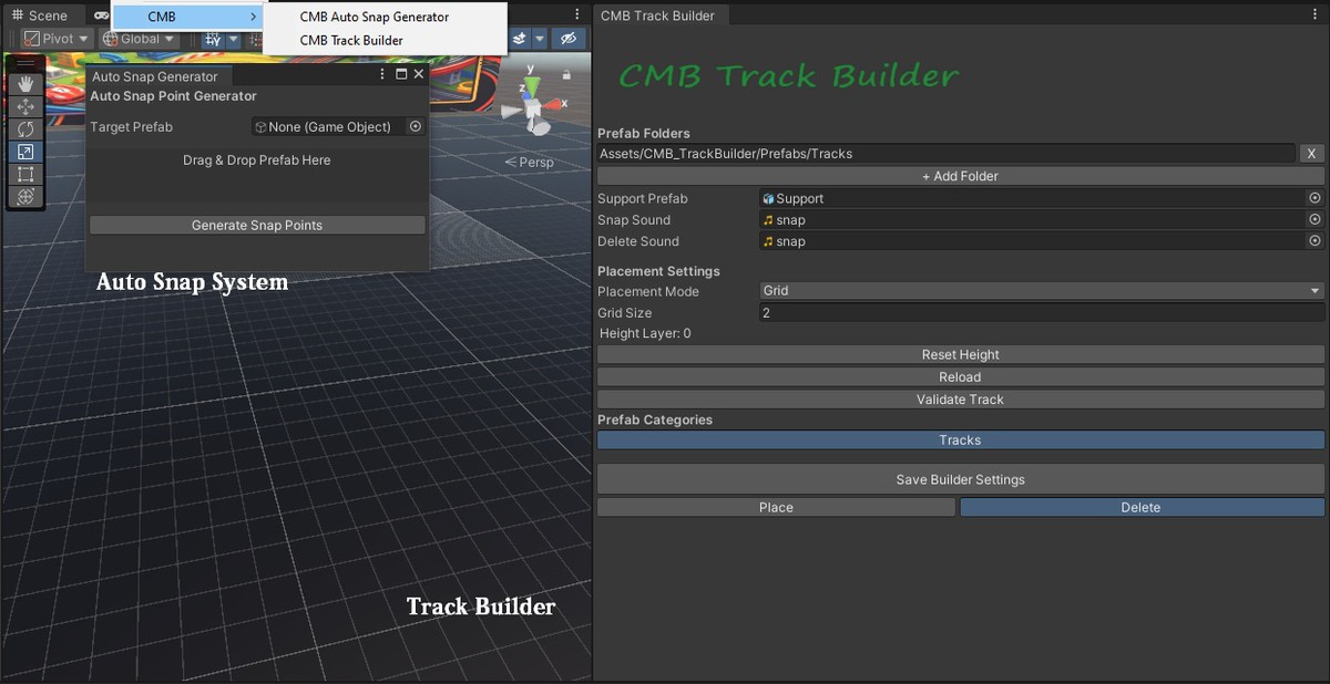 CMB Track Builder
