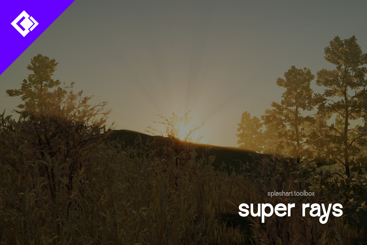 Super Rays: Volumetric God Rays & Sun Shafts for URP