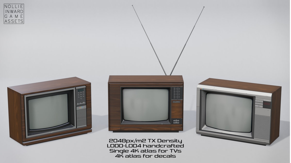 80s TVs Vol.5 Big Tabletop TVs
