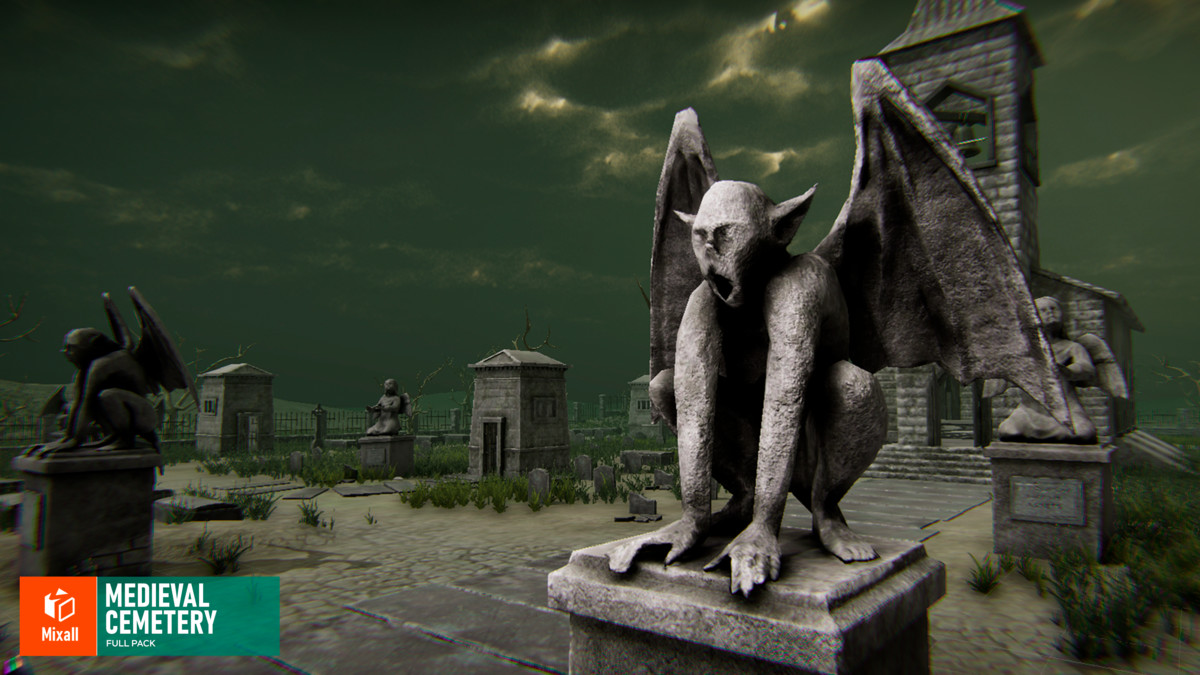 Medieval Cemetery - Full Pack