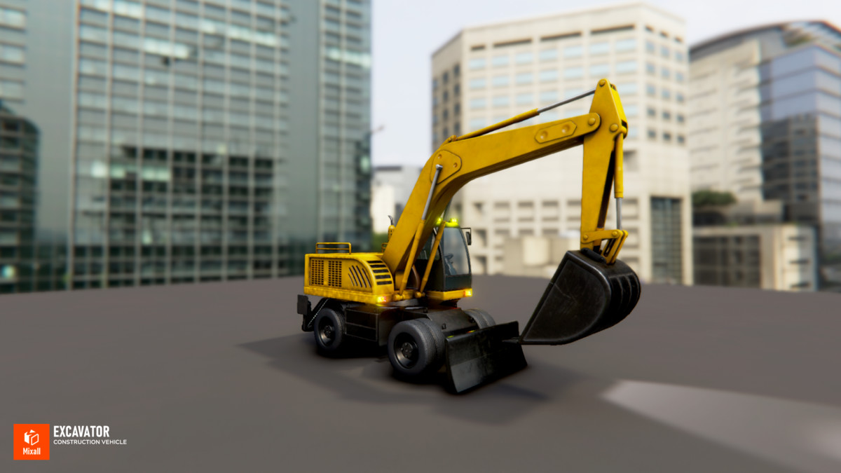 Construction sites, equipment and builders