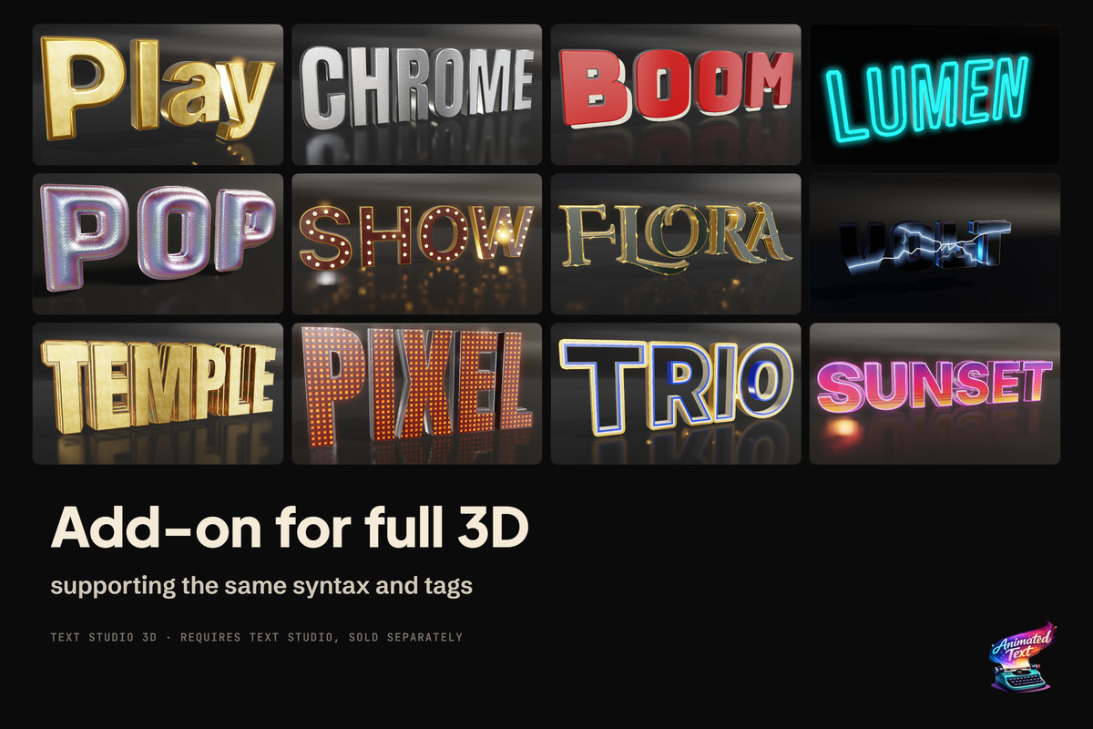 Text Studio - Text Animation for Unity | TextMeshPro & UI Toolkit