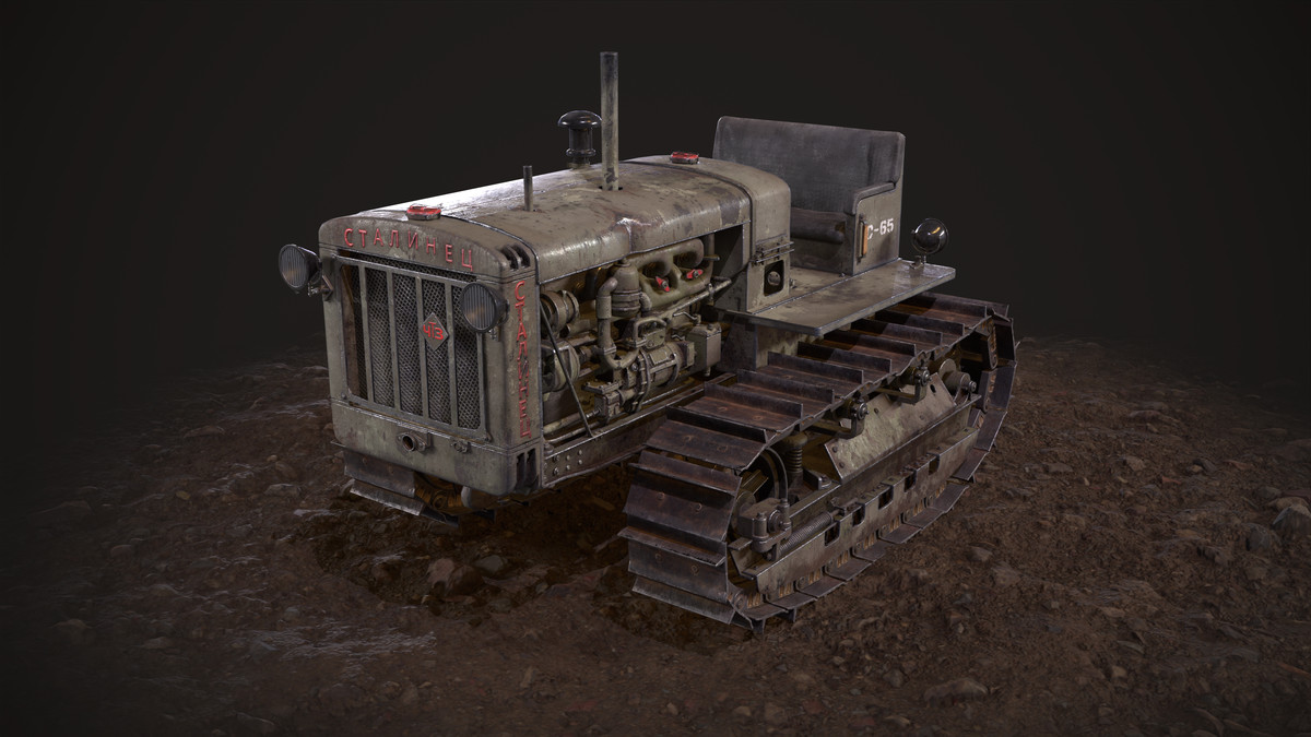 Tractor S-65 WW II
