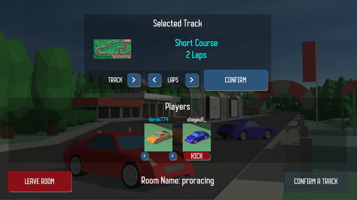 Racing Kit Openworld PUN 2 Multiplayer