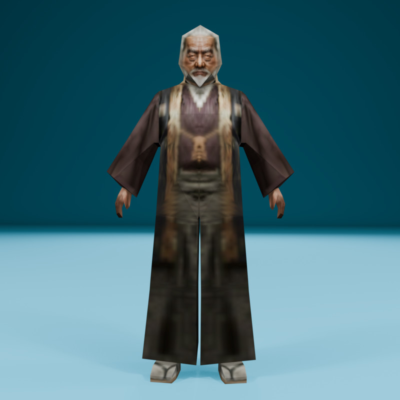 Low Poly Samurai Starter Pack