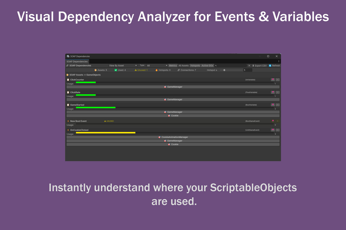 SoapKit – Modular ScriptableObject System