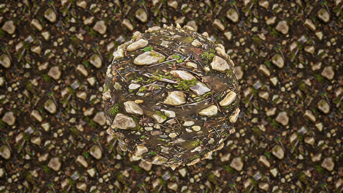 Stylized Materials - Forest Ground 1