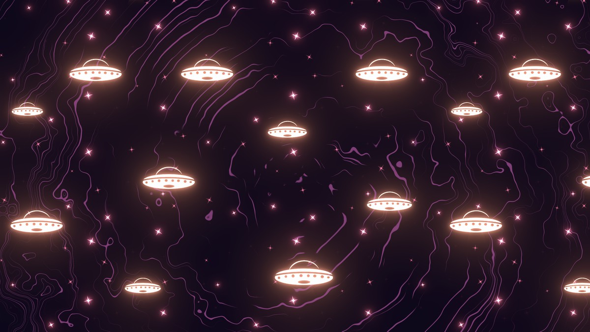 Space & Alien Background Shader