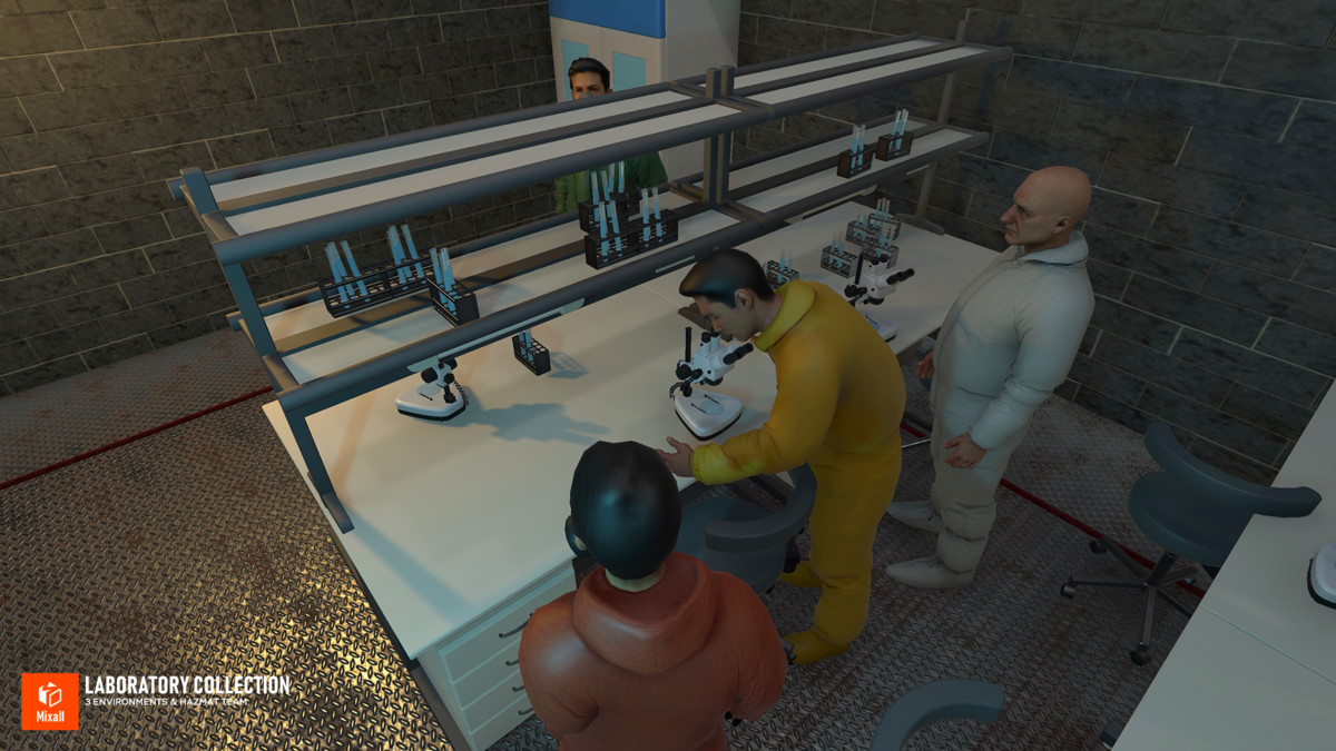 Laboratory Collection - 3 Environments & Hazmat Team