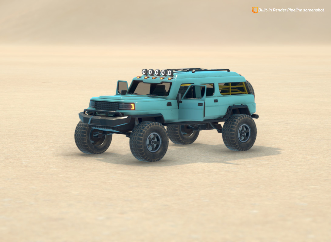 LWB 4x4 - Heavy Duty Off-Road SUV Vehicle Physics