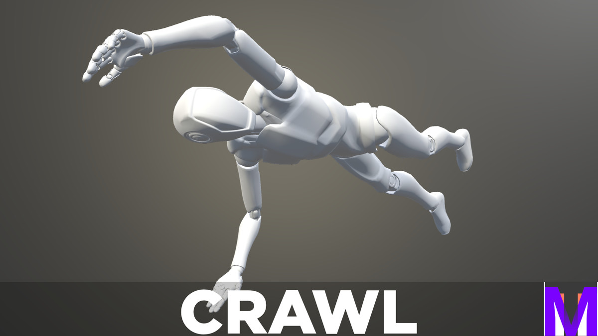 Fundamental Swimming animation set