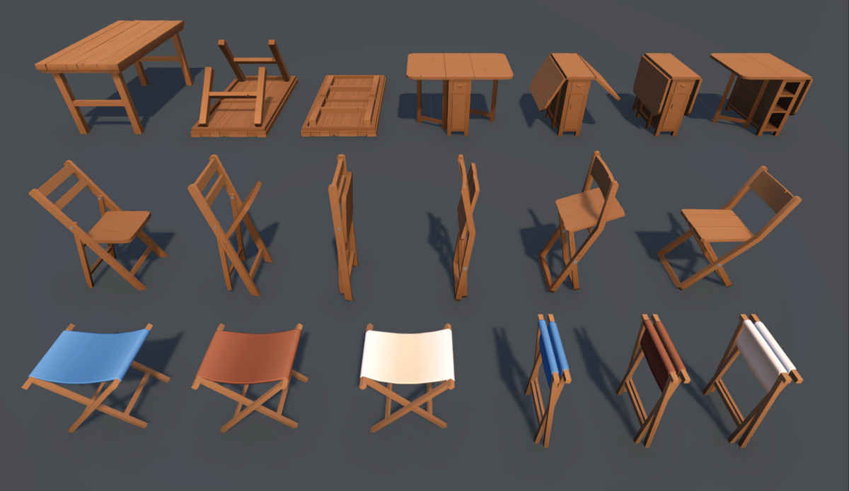 Wandering Merchant Camp Pack