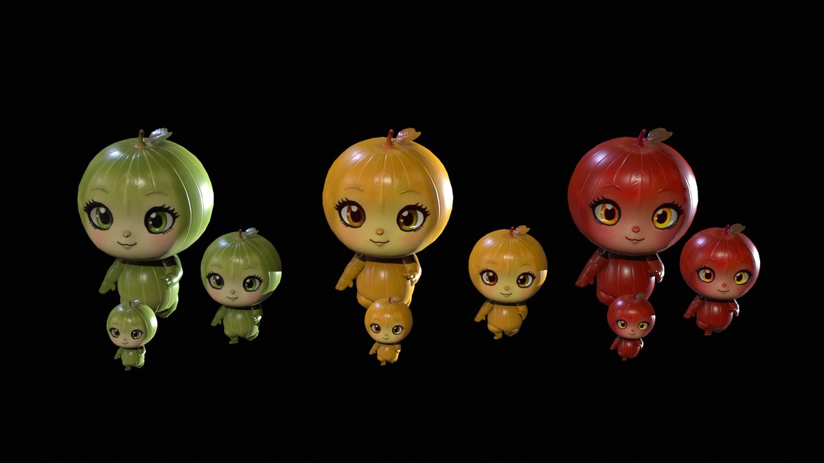 Chibi Fruit Gooseberry