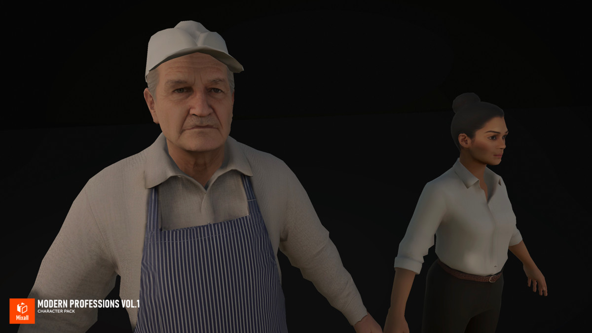 Modern Professions Vol.1 - Character Pack