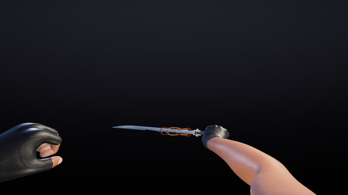First Person Blade Animations