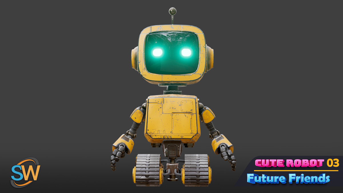Cute Robot 03 - Future Friends
