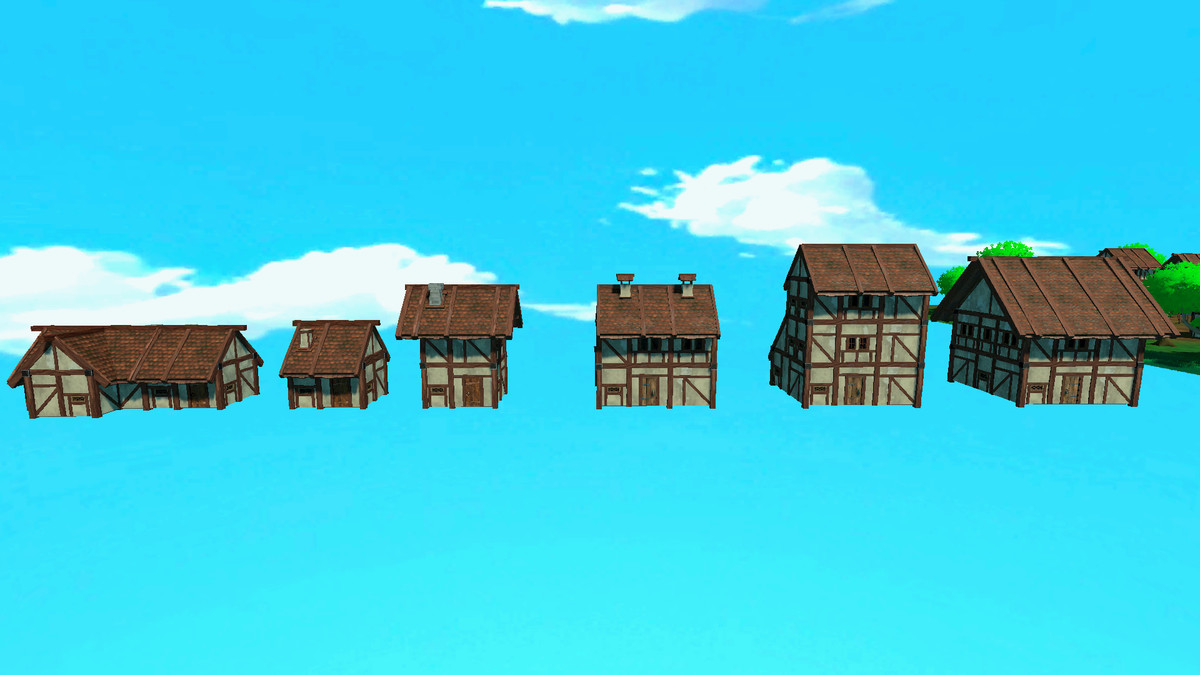 Modular Medieval House Pack