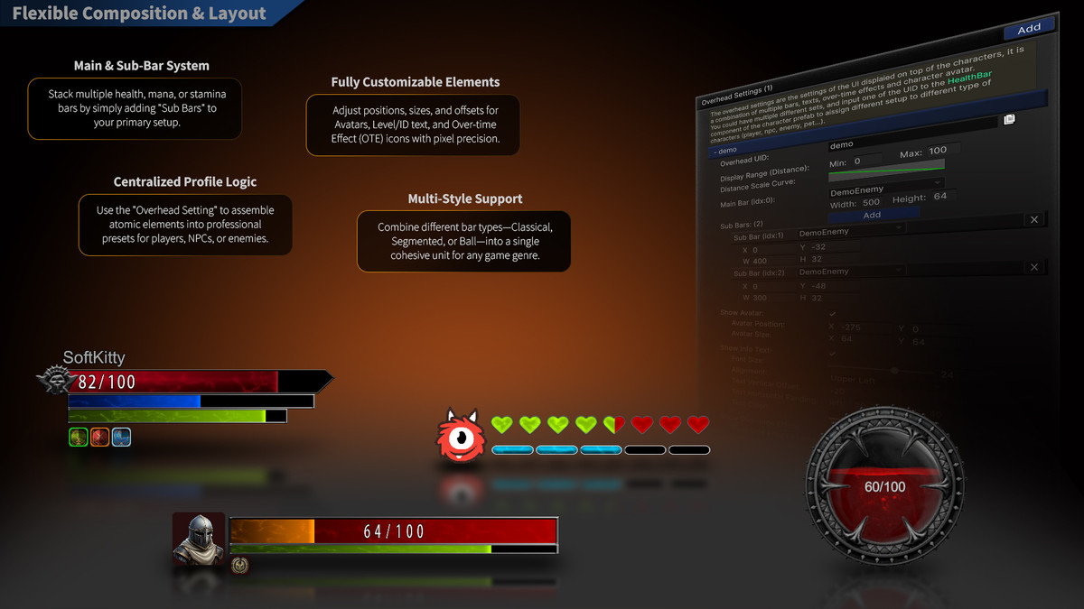 Master GPU Health Bar System