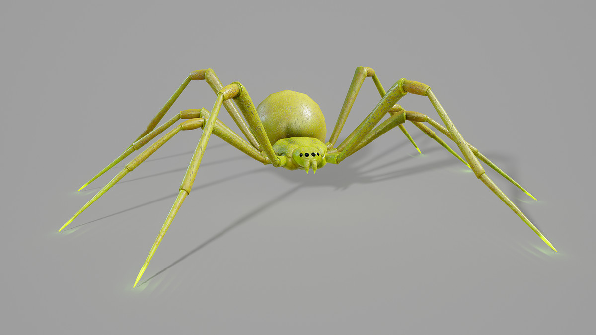 Stylized Spider_2_7 Skin Variants Pack