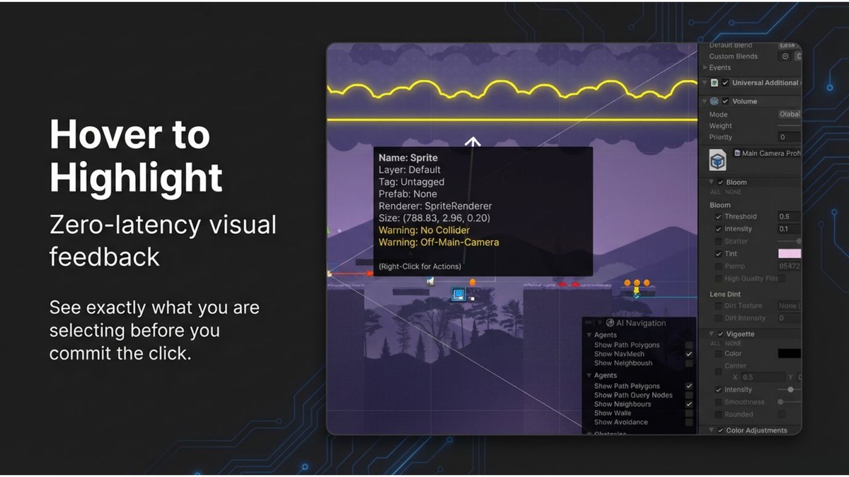 Scene Highlight Pro – Runtime & Editor Debug Toolkit