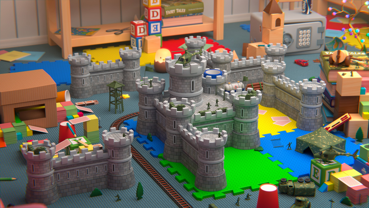 Playroom - Low Poly 3D Models Pack