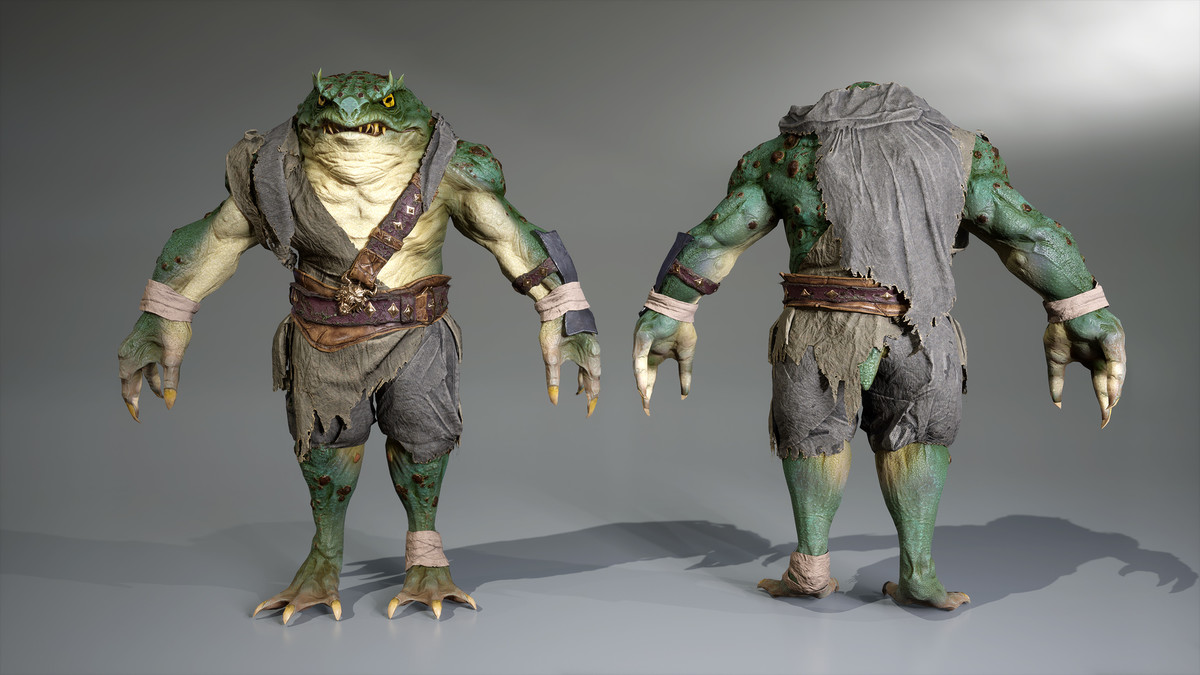 Creature Frog Monster