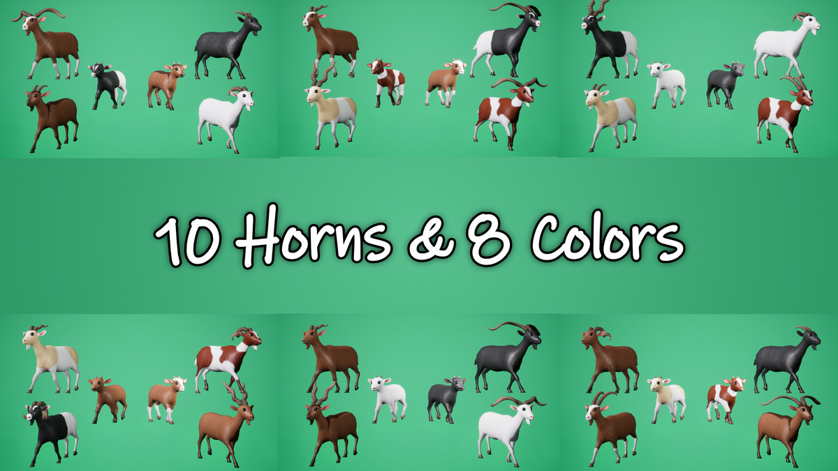 SI - Animated Goat and Kid