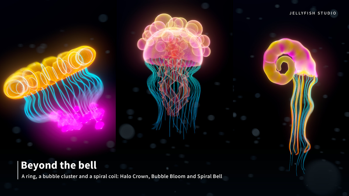 Jellyfish Studio — Procedural Jellyfish Generator